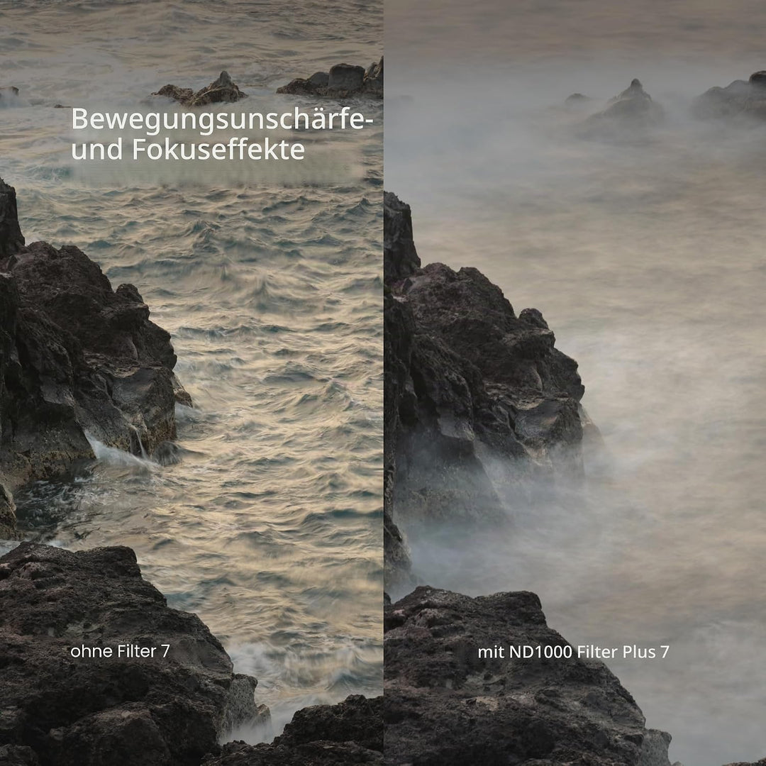 Urth 77 mm Graufilter ND1000 (10 Stop) ND Filter (Plus+) 77 mm Zum Einschrauben, 77 mm Zum Einschrau