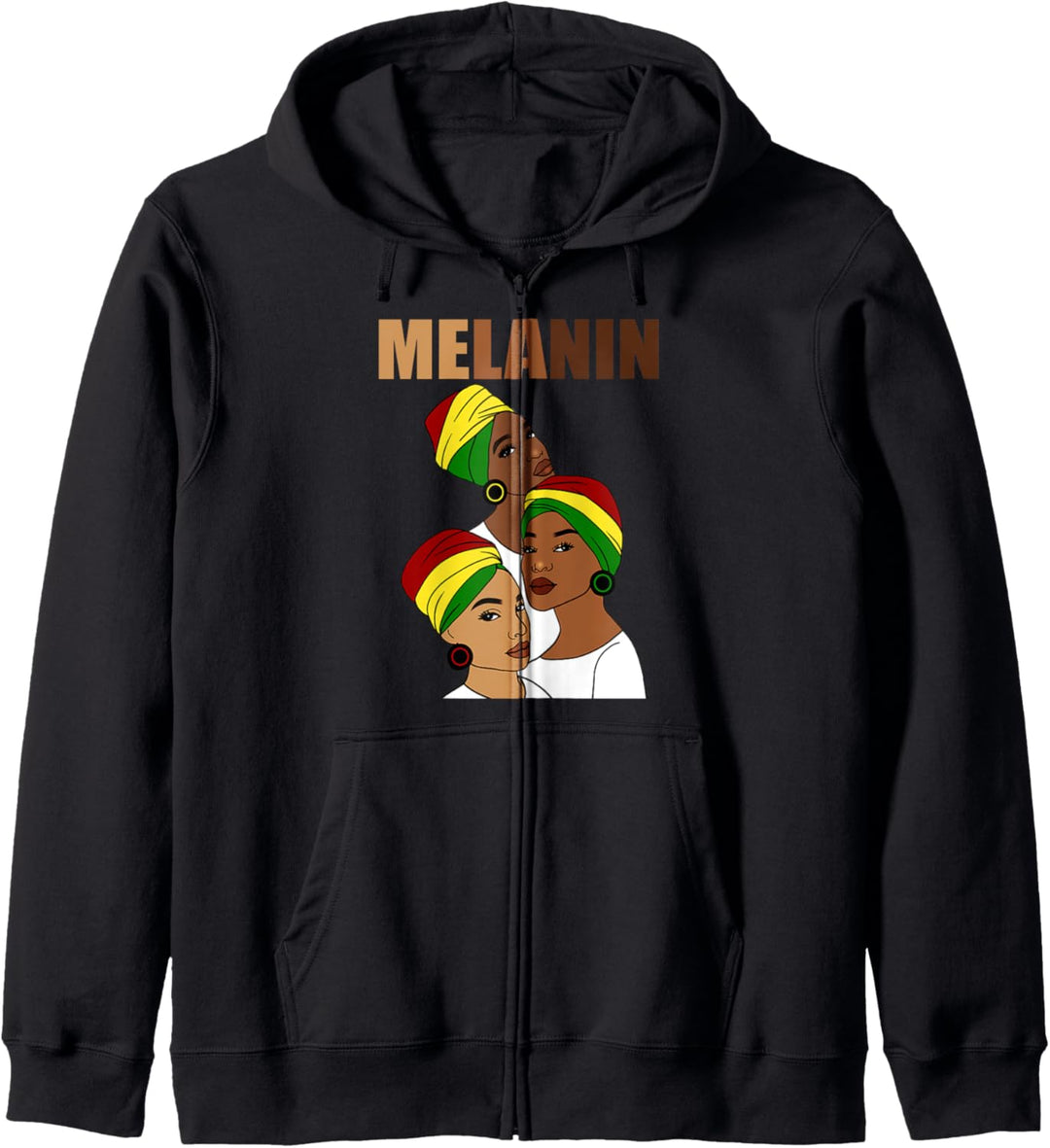 Oheneba: Melanin Afro Kapuzenjacke