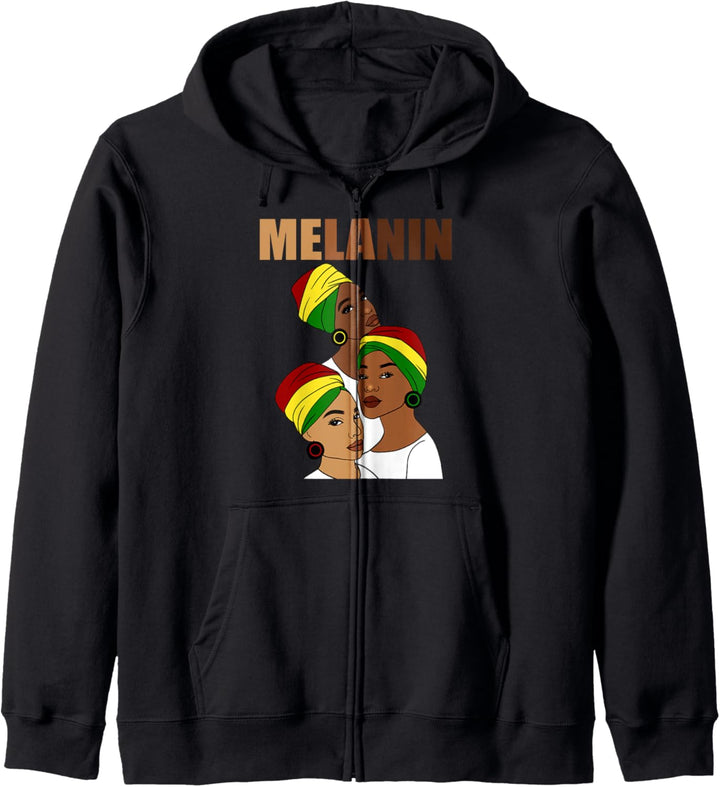 Oheneba: Melanin Afro Kapuzenjacke