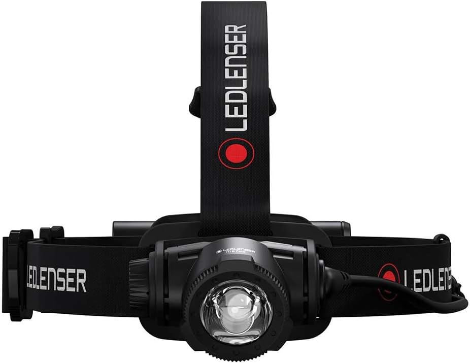 Ledlenser H7R Core Stirnlampe LED, 1000 Lumen, aufladbar mit Lithium Akku, wasserdicht IP67, fokussi