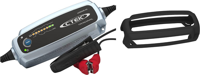 CTEK Lithium XS Multi-Funktions Batterieladegerät Mit 8-Stufen Ladeprogramm, 12V 5 Amp & Protect Bum