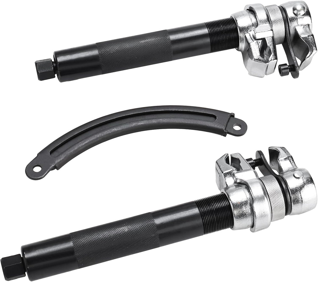FreeTec Federspanner Set 3tlg | Profi Werkzeug für KFZ Federn | Tuning & Tieferlegung | Spanner für