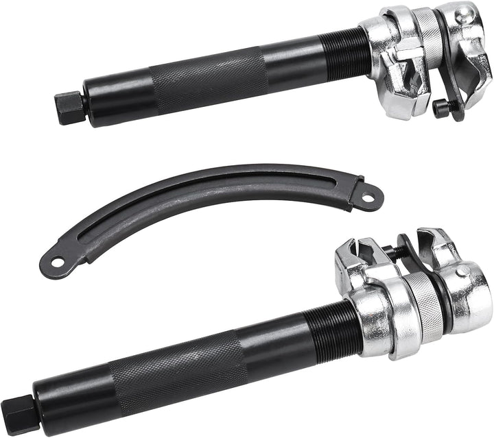FreeTec Federspanner Set 3tlg | Profi Werkzeug für KFZ Federn | Tuning & Tieferlegung | Spanner für