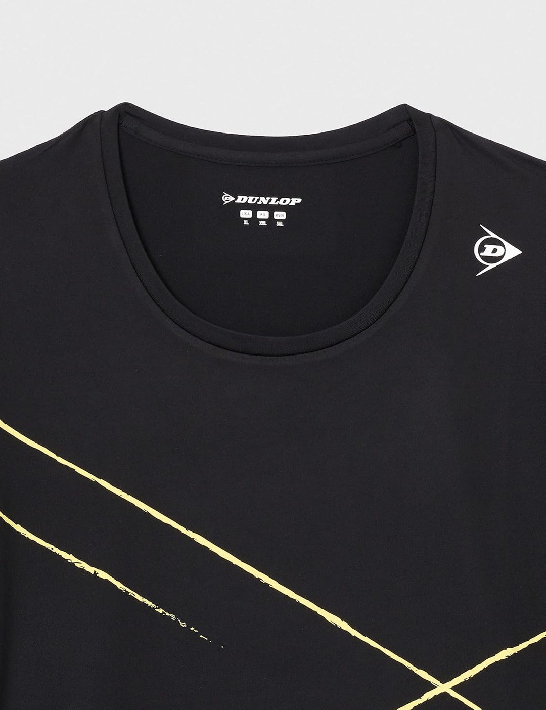 Dunlop Sports Damen Tennis Shirt XL Schwarz, XL Schwarz