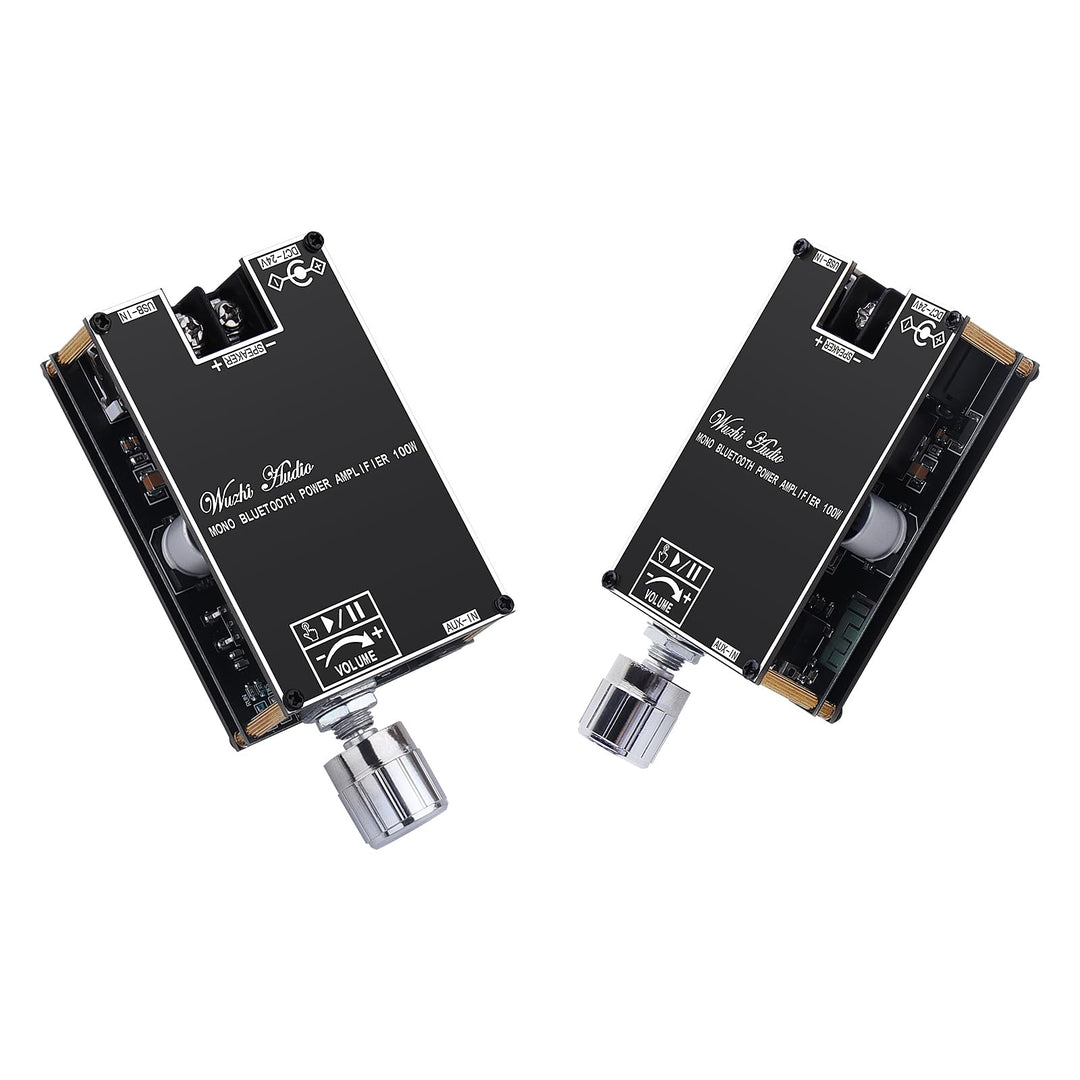 HiFi-Verstärker mit Bluetooth 5.1, ZK-1001B Audioverstärker Karte 100W Mini TWS Mono Audio-Verstärke