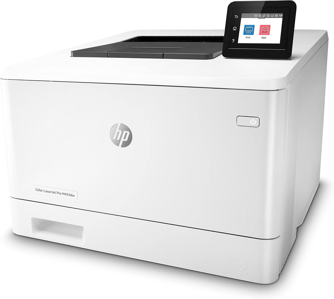 HP Color LaserJet Pro M454dw Farblaserdrucker (Laserdrucker, WLAN, LAN, Duplex, Airprint) weiss Druc