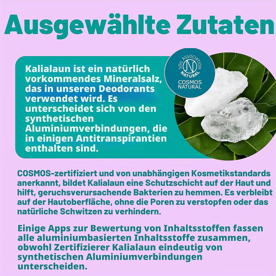 Salt Of the Earth Natural Deodorant Spray Nachfüller, ohne Duft, ohne Duft, vegan, langanhaltender S