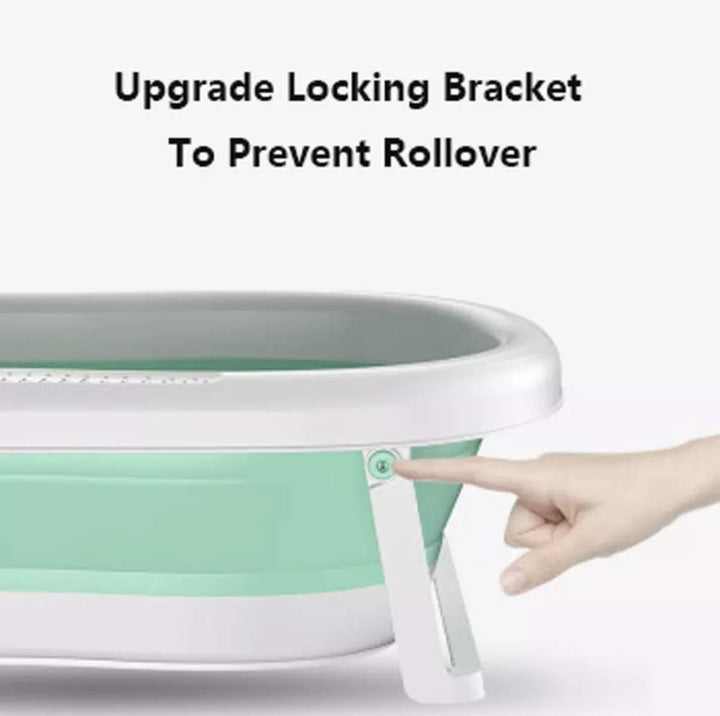 RHP Badewanne für Babys Ergonomische Babywanne Anti-Rutsch Kunststoff rutschfest klappbar - 3 Farben