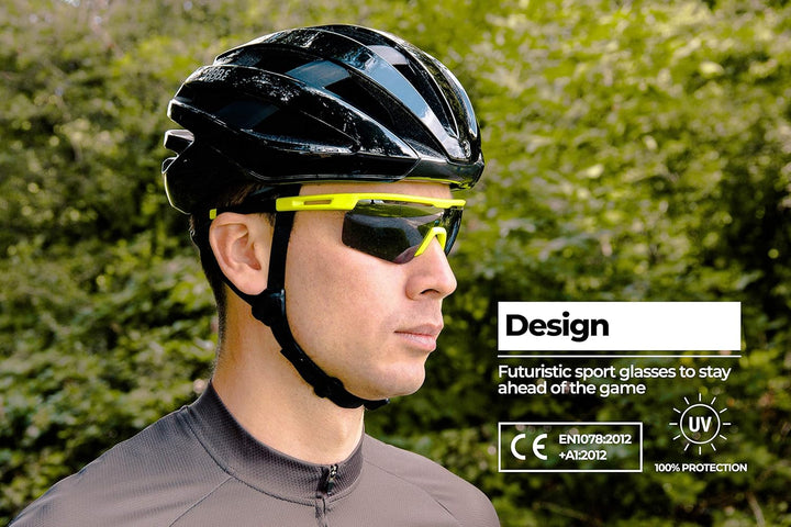 BBB Cycling Fahrradbrille Avenger | Herren und Damen Sportbrille Sonnenbrille Radsport | mit Wechsel