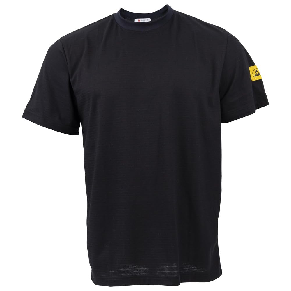 WETEC ESD-T-Shirt, XL, schwarz (Bekleidung)