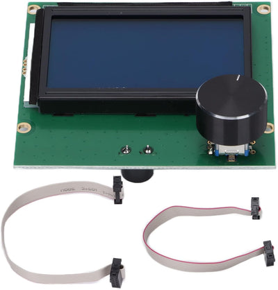 Cuifati 3D-Druckerbildschirm Smart Parts LCD-Display Motherboard Blue Screen-Modul für CR‑10/CR‑10S/