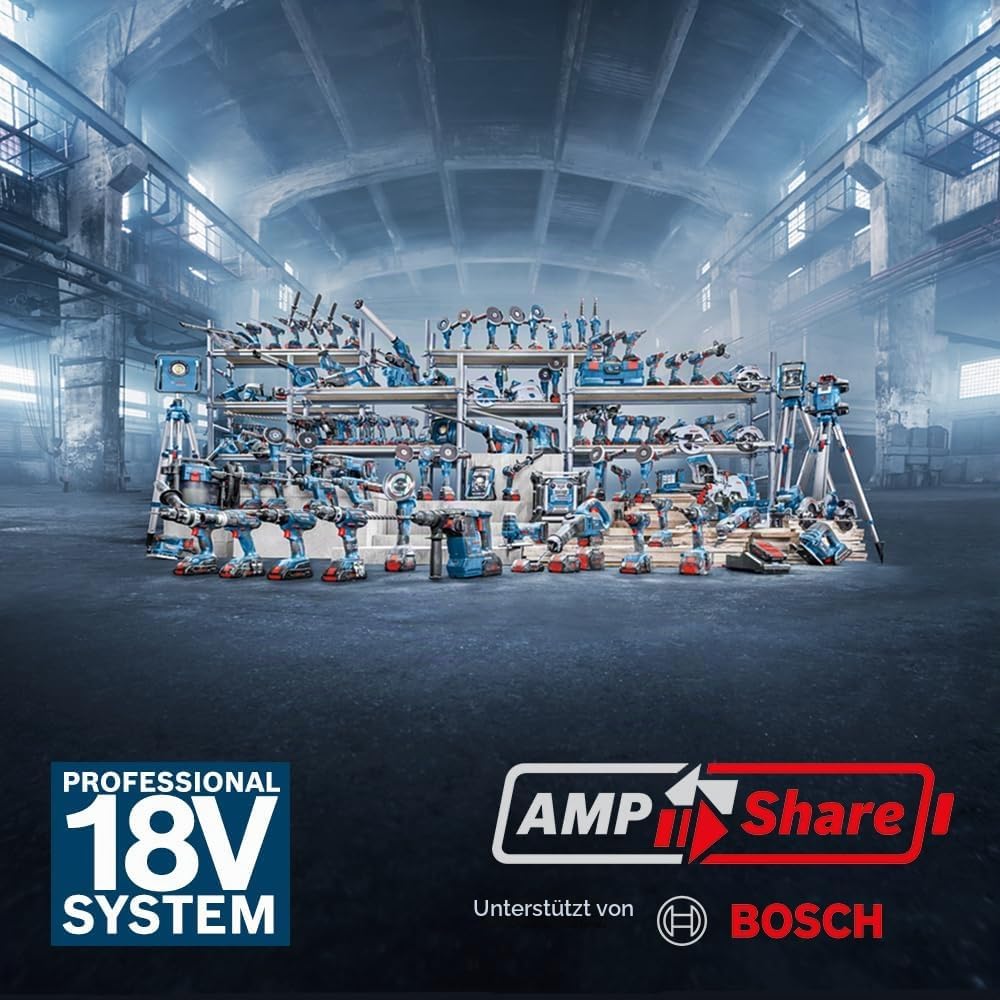 Bosch Professional 18V System Akku Drehschlagschrauber GDS 18V-320 C (320 Nm Anziehmoment und 540 Nm