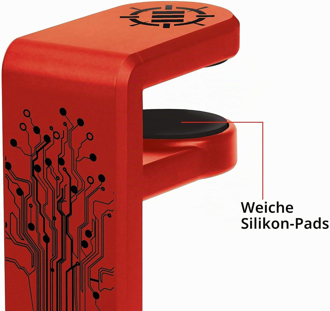 ENHANCE PC Gaming Headset Kopfhörer Halterung Hanger Mount Kopfhörer Stand mit verstellbaren & Schwe
