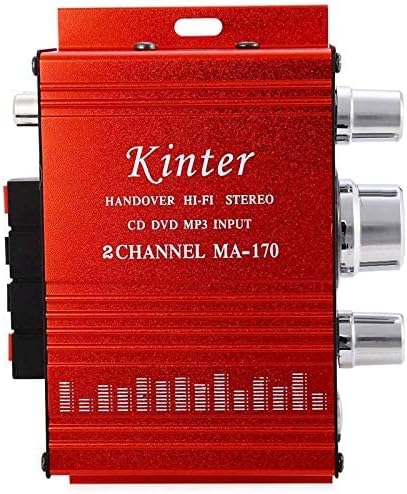 MA-170 Auto Endverstärker Digital Player HiFi Stereo 2CH 20W RMS CD DVD MP3 Subwoofer Home AMP