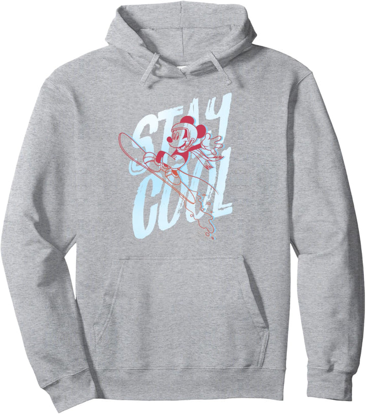 Disney Mickey And Friends Mickey Mouse Stay Cool Snowboarder Pullover Hoodie