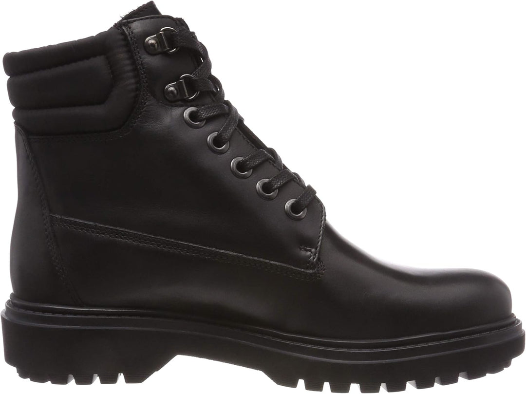 Geox Mädchen D Asheely Np ABX C Stiefeletten 37 EU Schwarz, 37 EU Schwarz