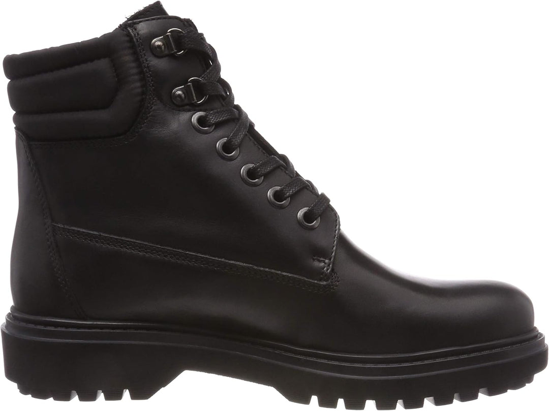 Geox Mädchen D Asheely Np ABX C Stiefeletten 36 EU Schwarz, 36 EU Schwarz