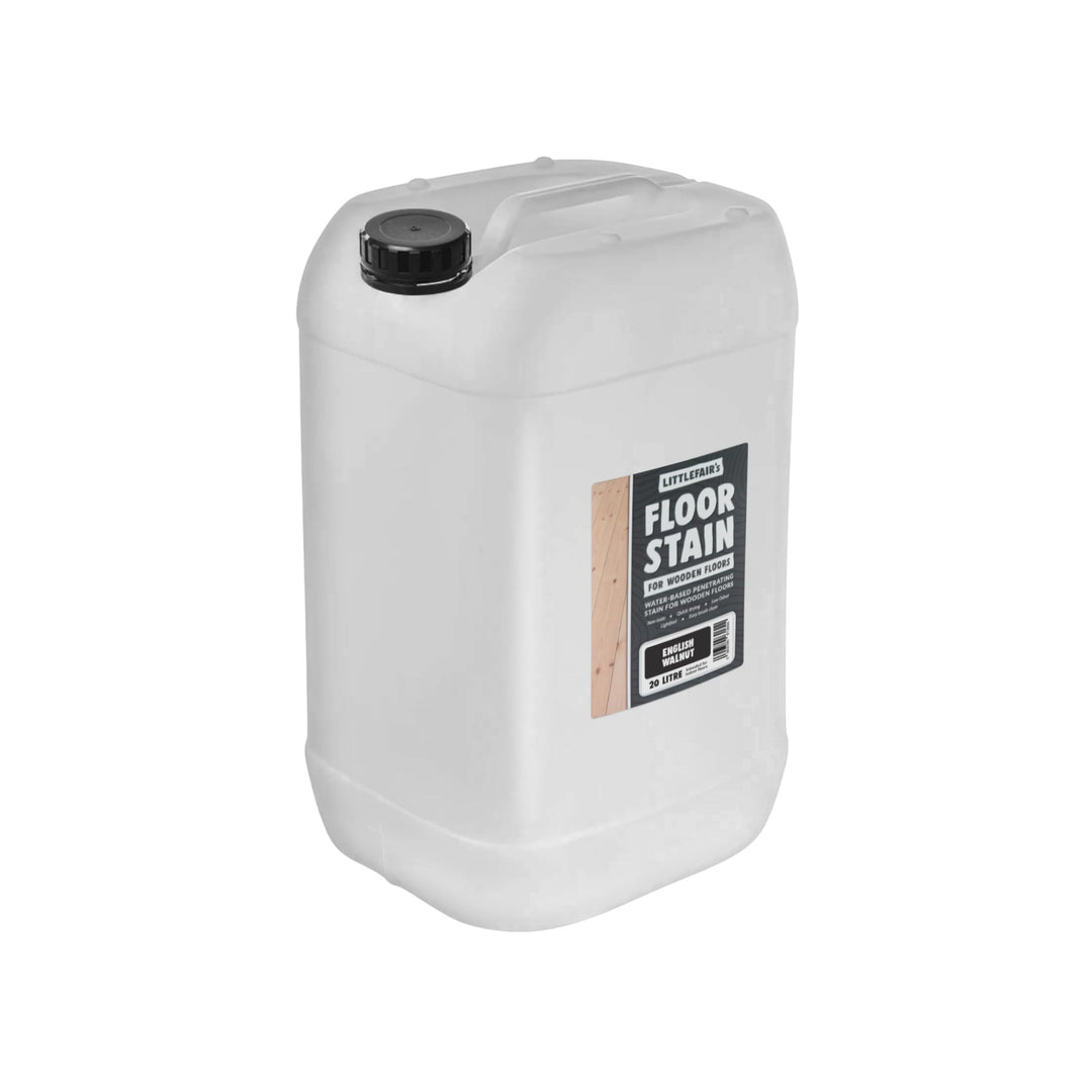 Littlefair's wasserbasierter Bodenfarbstoff (25ltr, English Walnut) 25.1ltr Englischer Nussbaum, 25.