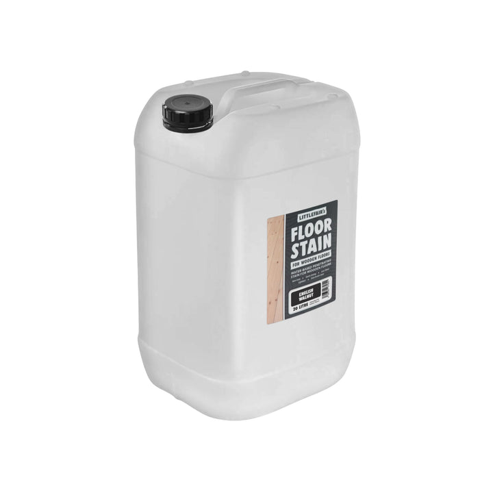 Littlefair's wasserbasierter Bodenfarbstoff (25ltr, English Walnut) 25.1ltr Englischer Nussbaum, 25.