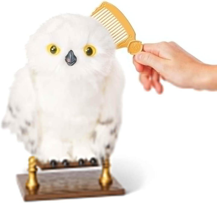 Wizarding World Harry Potter - Interaktive Plüsch-Eule Hedwig mit über 15 Geräuschen und Bewegungen