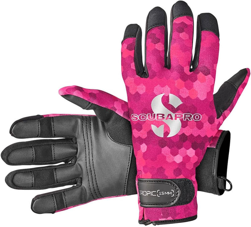 SCUBAPRO Tropic Tauchhandschuh, 1,5 Mm Handschuhe XS rose, XS rose