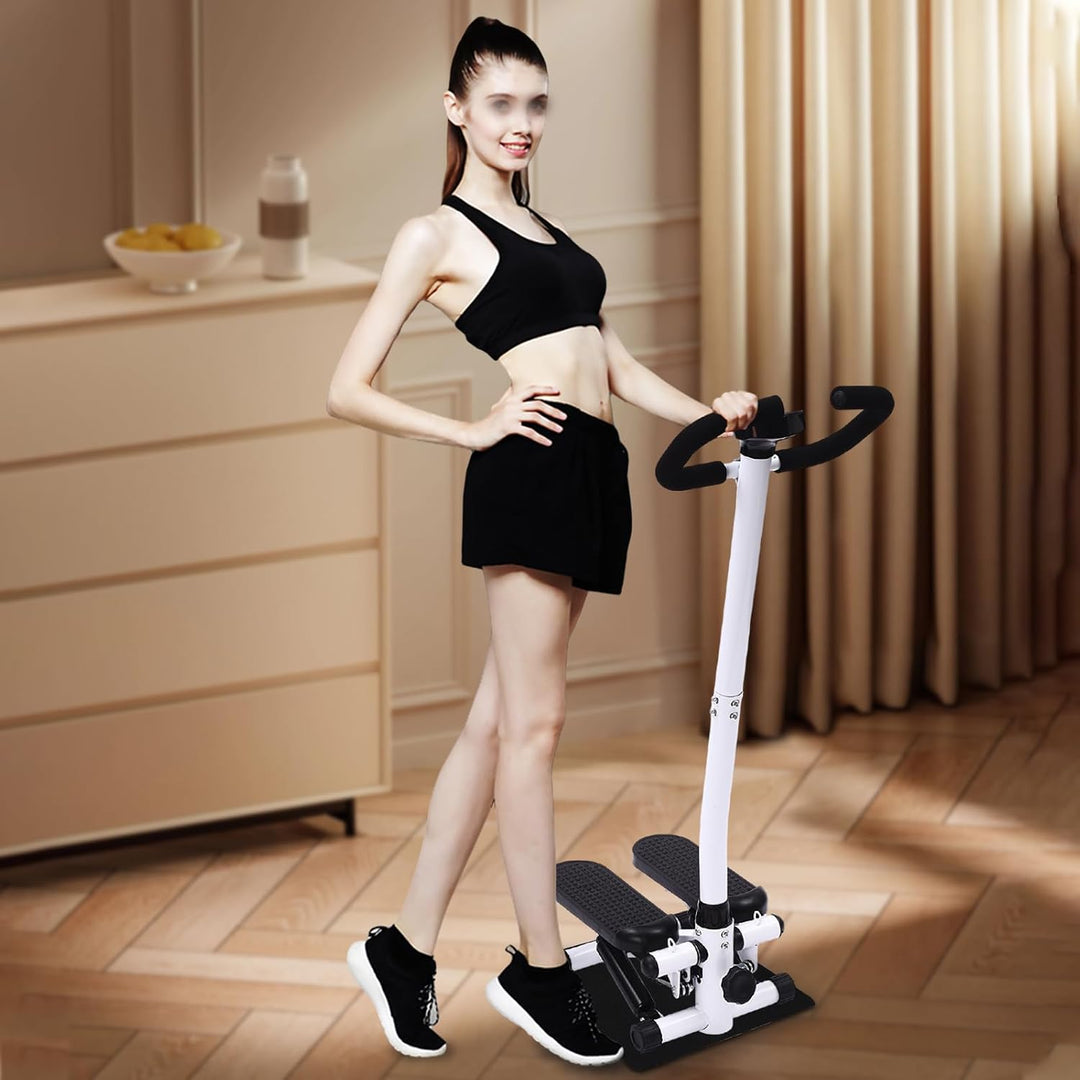 TCICOP Stepper Fitness Stepper mit Haltegriff, Treppensteiger Fitnessgerät Fitnessgeräte Tragfähigke