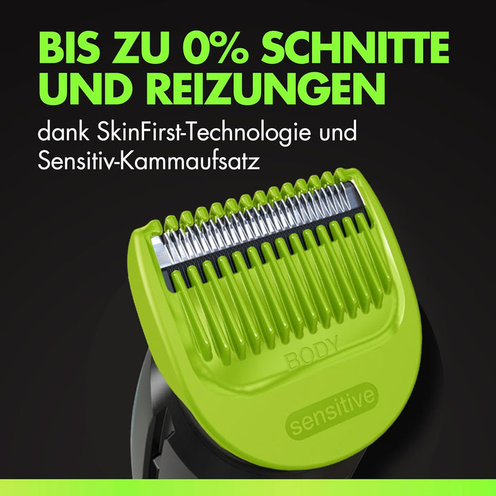 GilletteLabs i5 Body + Intimate Trimmer Herren mit SkinFirst-Technologie — Intimrasierer Mann für Kö