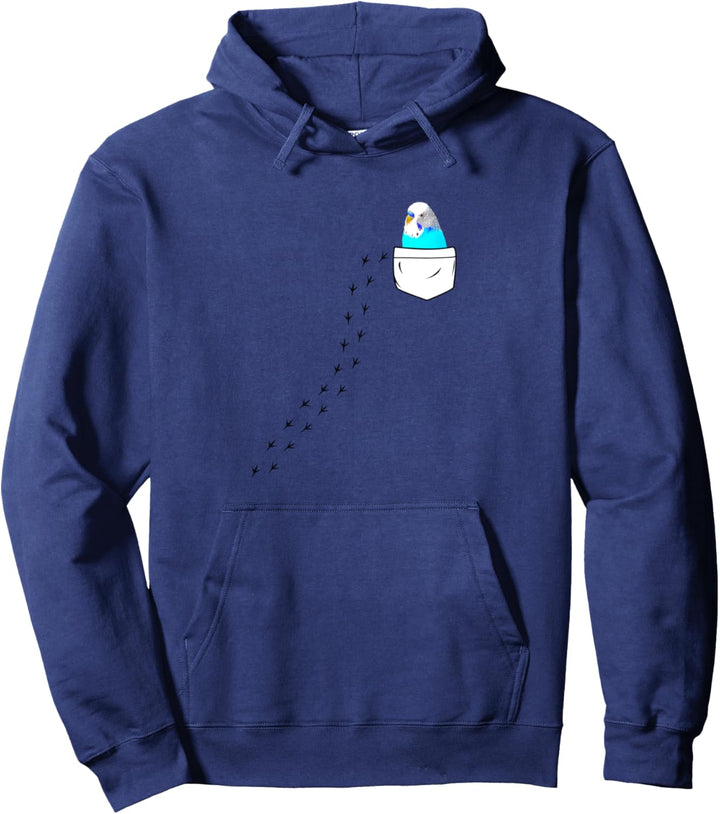 Wellensittich Figur Brusttasche Welli Wellensittiche Pullover Hoodie