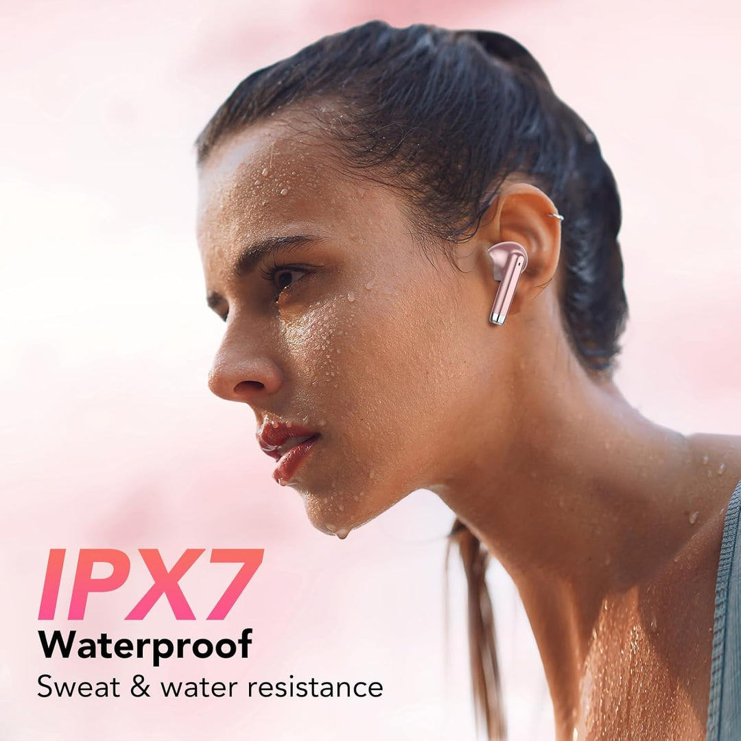 QXQ Bluetooth Kopfhörer, 2026 Neue Kopfhörer Kabellos Sport In Ear Bluetooth 5.4 Headphones mit 4 Mi