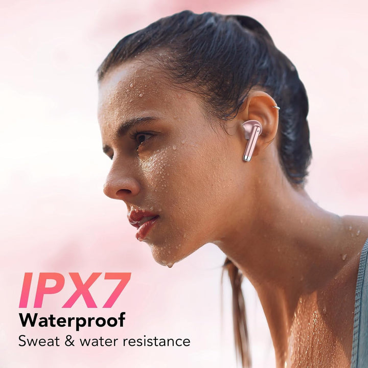 QXQ Bluetooth Kopfhörer, 2026 Neue Kopfhörer Kabellos Sport In Ear Bluetooth 5.4 Headphones mit 4 Mi