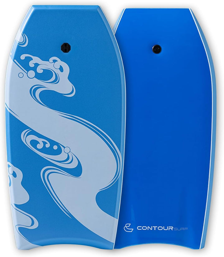 Breeze 104,1 cm Bodyboard – Leichtes EPS-Core-Bodyboard mit IXPE-Deck, HDPE Slick Bottom, Halbmondsc