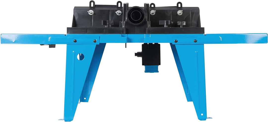 Silverline Heimwerker-Frästisch mit Winkelmesser, 1 Stück, blue, 460793, 850 x 335 mm 1 Blue, 1 Blue