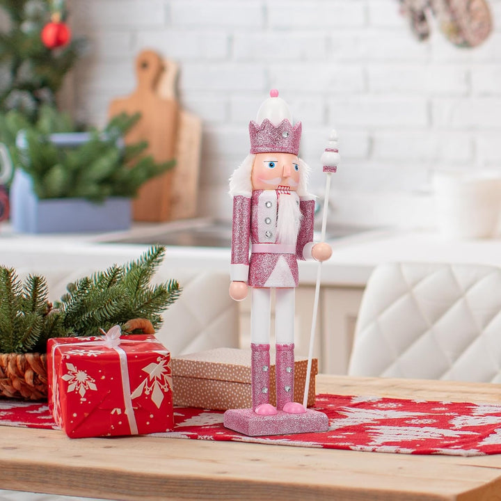 VALICLUD Nussknacker Zahlen Holz Puppen Decor Nussknacker Weihnachten Dekorationen für Home Soldat F