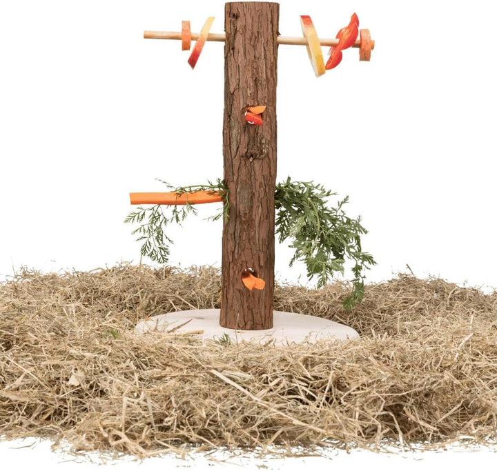 Trixie 61199 Futterbaum, Kaninchen, Rindenholz, ø 25 × 36 cm