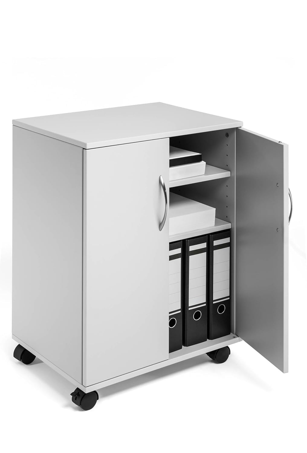 Durable Multifunktionswagen 74/53 geschlossen, grau, 311510 Geschlossen Grau, Geschlossen Grau