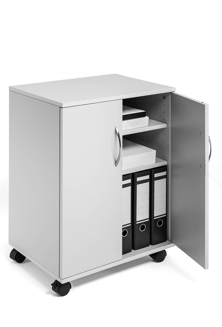 Durable Multifunktionswagen 74/53 geschlossen, grau, 311510 Geschlossen Grau, Geschlossen Grau