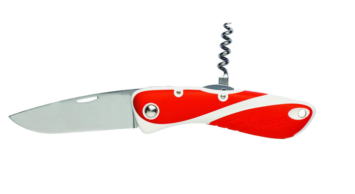WICHARD - Couteau Aquaterra Lame et Tire Bouchon Rot, Rot