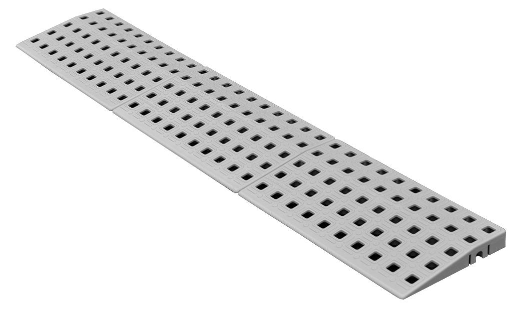 Schwellenrampe Modular für innen | Rampe für Türschwellen | In verschiedenen Höhen erhältlich | Roll