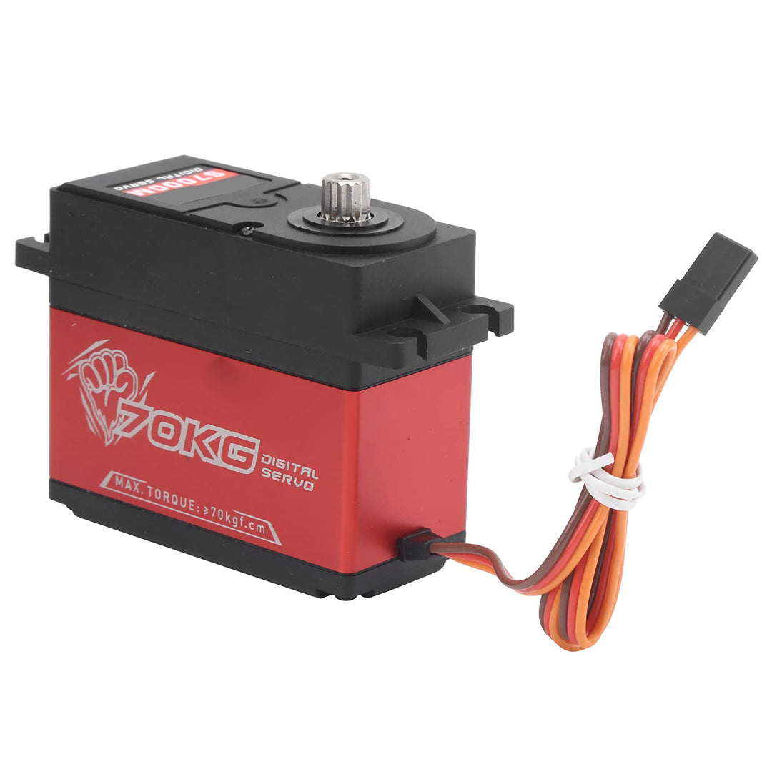Entatial RC Auto Servo, High Torsion Servo Kunststoff Aluminium für Werkstatt für 1/5 RC Modell