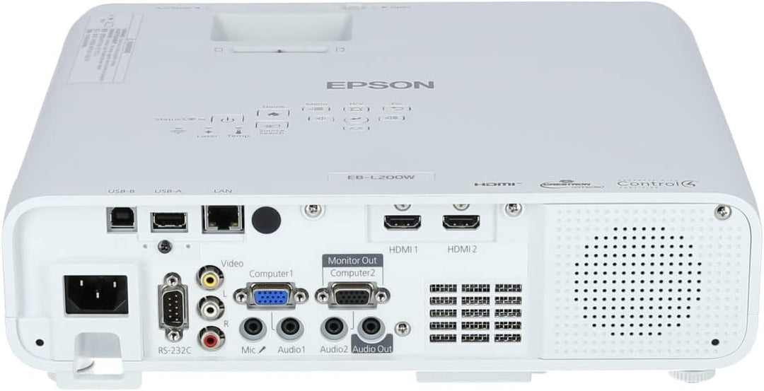 Epson EB-L200W - 3LCD Projektor - 4200 Lumen (Weiss) - 4200 Lumen (Farbe) - WXGA (1280 x 800) - 16:1
