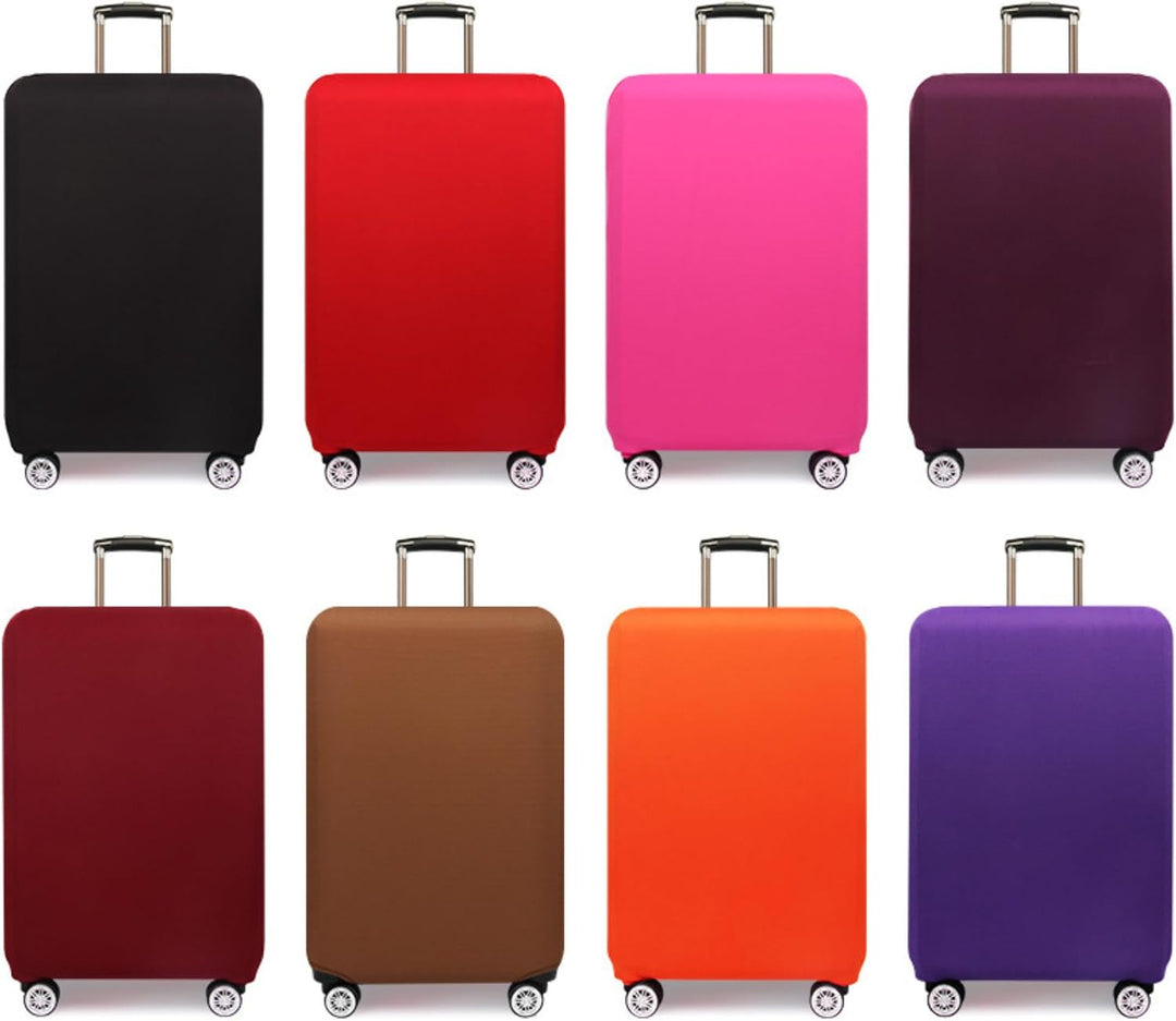 Elastic Travel Suitcase Protective Cover, Washable Luggage Cover,Protective Cover for Suitcases with