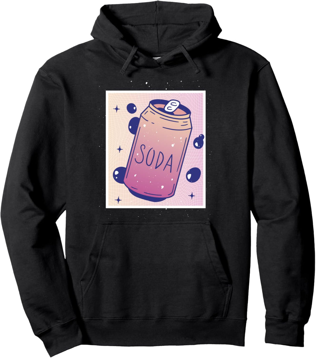 Soda Vaporwave Getränkedose Limonade Dose Trinken Pullover Hoodie