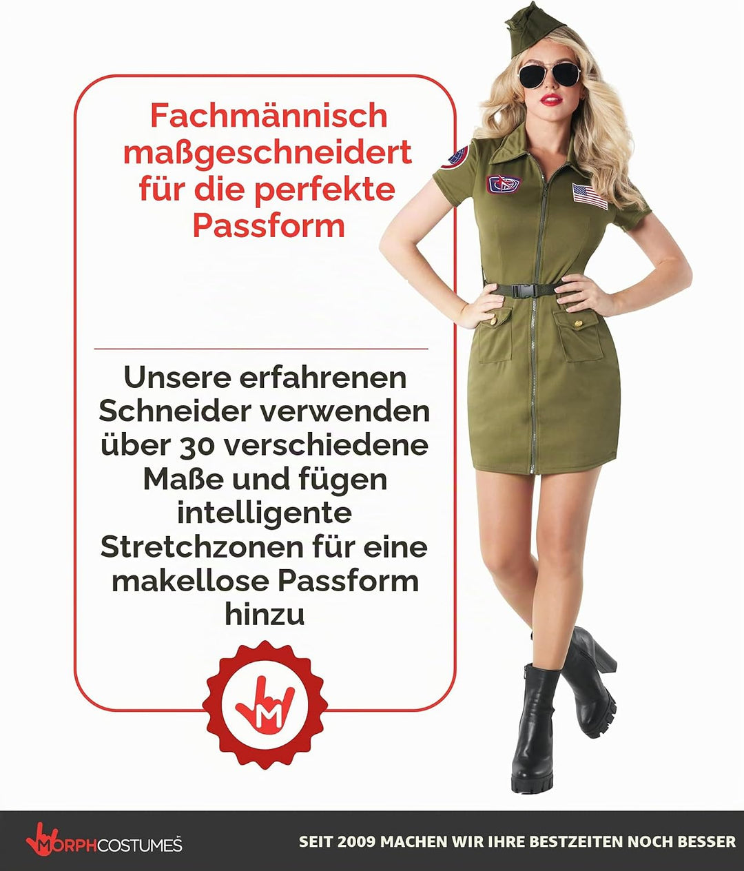 Fun Shack FN3361XXL Kostüm, Damen, Pilotin, XXL XXL Pilotin, XXL Pilotin