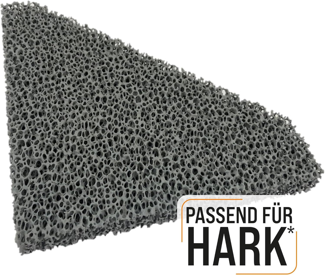 Feuerfest 123 - Feinstaubfilter Kaminofen Angeschrägt 219x200x25 mm, Kompatibel mit Hark, Feinstaub