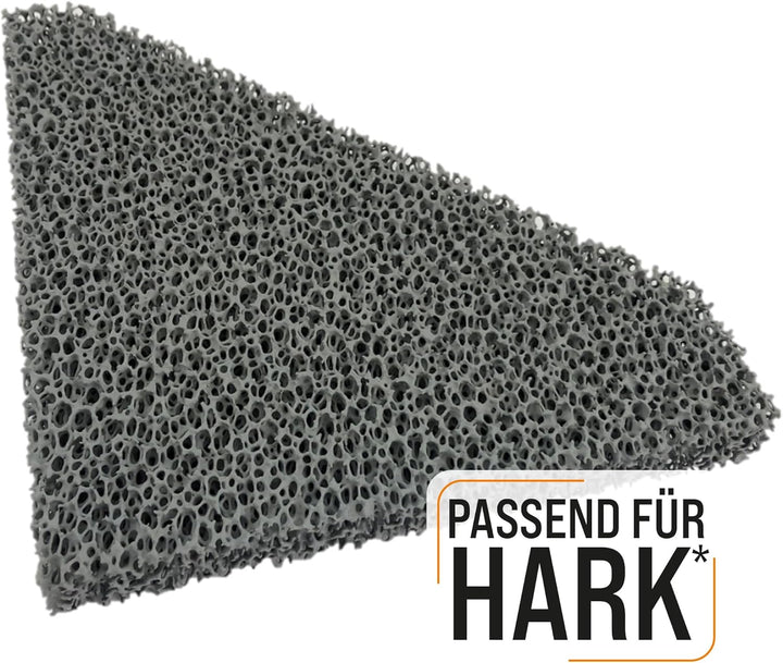 Feuerfest 123 - Feinstaubfilter Kaminofen Angeschrägt 219x200x25 mm, Kompatibel mit Hark, Feinstaub