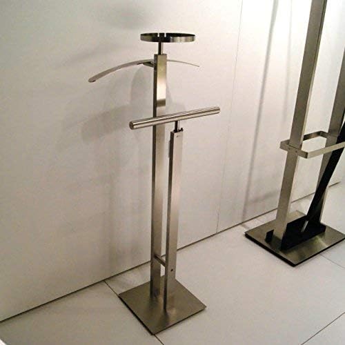 ZACK 50671 "ATACIO" Stummer Diener, Edelstahl matt