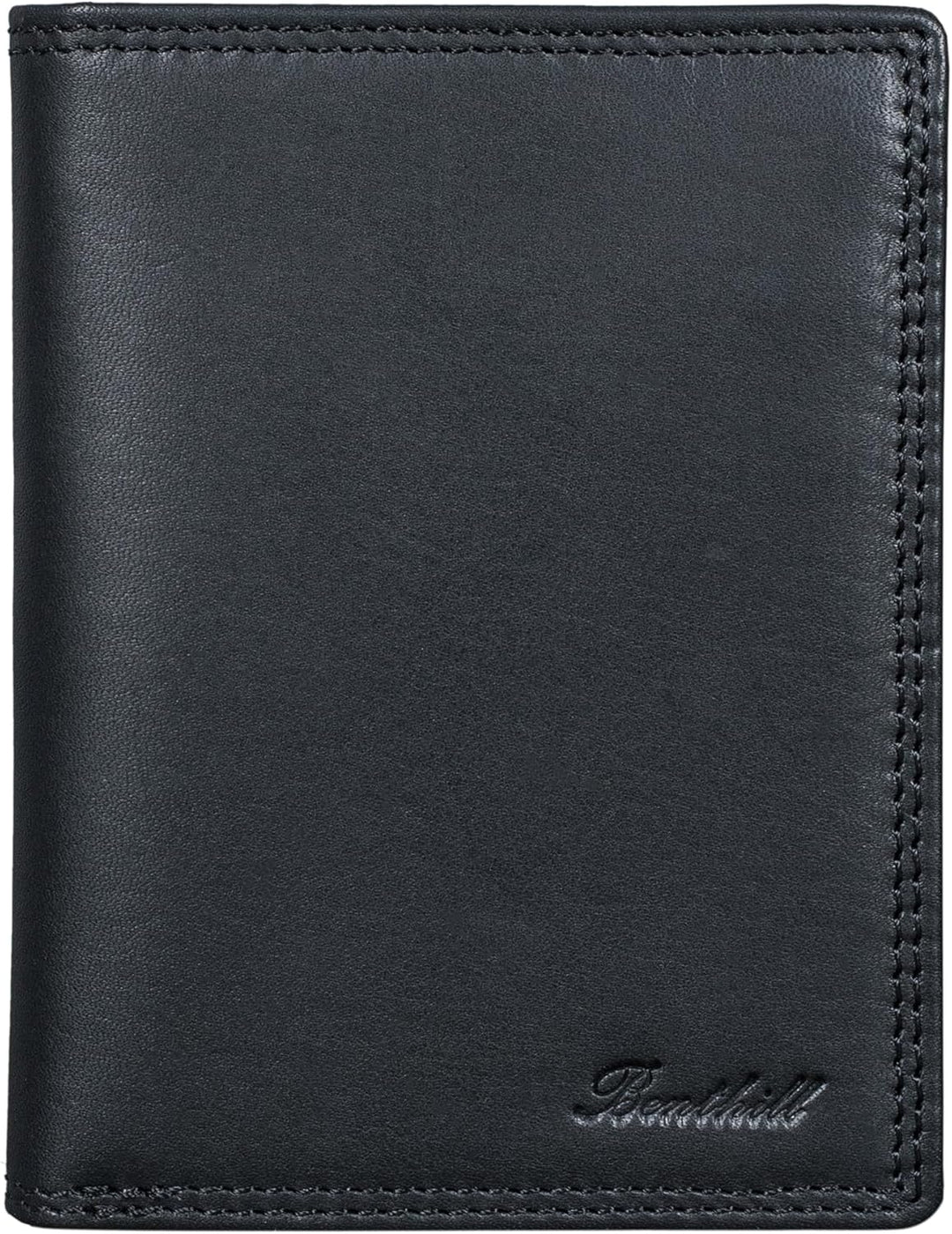 Herren Geldbörse aus Echt-Leder - Geldbeutel mit RFID-Schutz - Grosses Portemonnaie für Herren - Vin