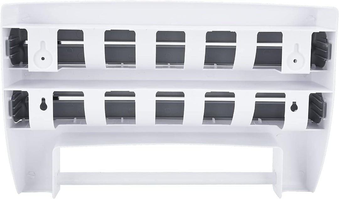 3-Fach Wandrollenhalter, Schneidabroller Küchenrollenhalter Papierrollenhalter für 3 Rollen Foliensc