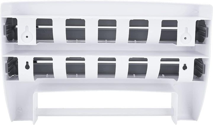 3-Fach Wandrollenhalter, Schneidabroller Küchenrollenhalter Papierrollenhalter für 3 Rollen Foliensc