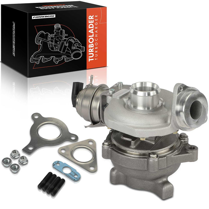 Frankberg Turbolader Abgasturbolader mit Dichtungen Diesel Kompatibel mit A4 8K2 B8 2.0L 2011-2015 A